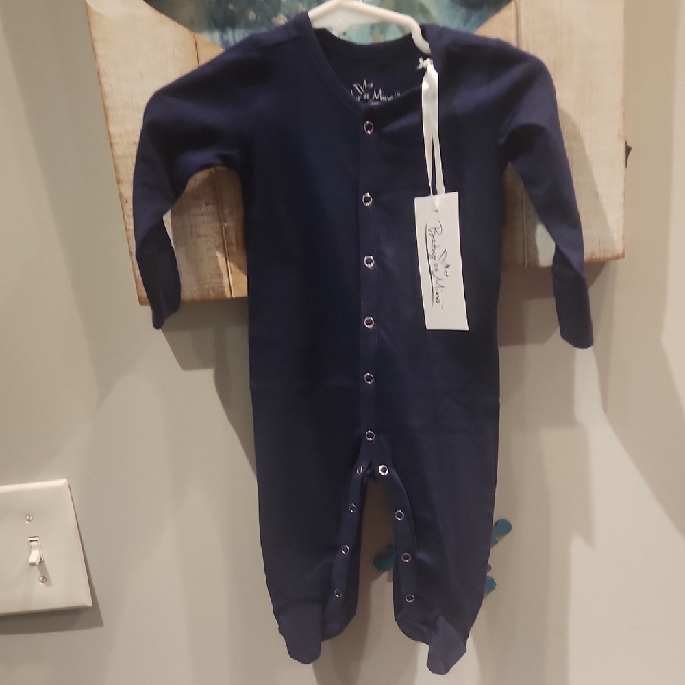 NWT Baby Be Mine Boys Sz 0-3M Bodysuit Snap Front